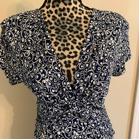 Connected Apparel A-Line Dress. NWOT. - Picture 2 of 10